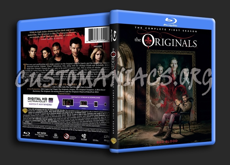 The Originals Season 1 blu-ray cover