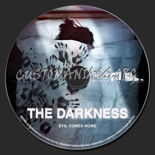 The Darkness blu-ray label