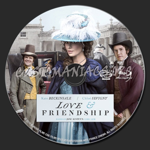 Love & Friendship blu-ray label