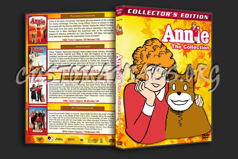 Annie: The Collection dvd cover