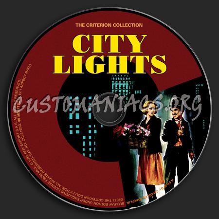 680 - City Lights dvd label