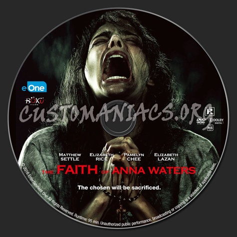 The Faith of Anna Waters dvd label