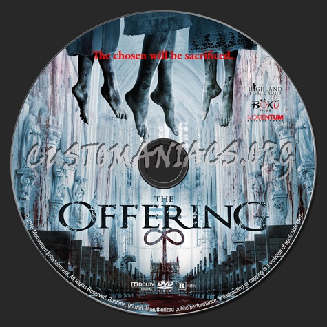The Offering (aka: The Faith of Anna Waters) dvd label