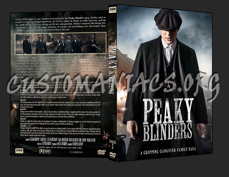 Peaky Blinders - Season 2 dvd cover