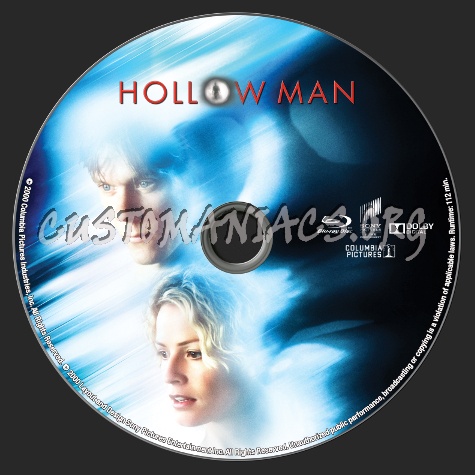 Hollow Man blu-ray label