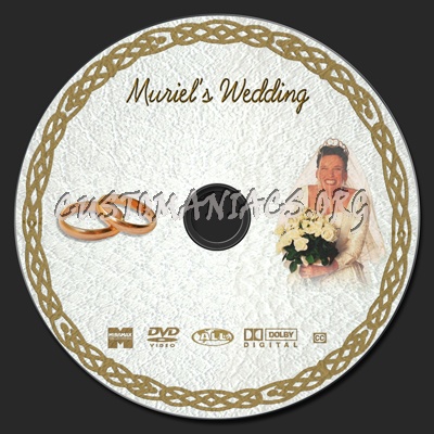 Muriel's Wedding dvd label