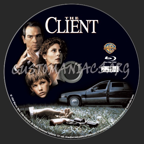 The Client blu-ray label