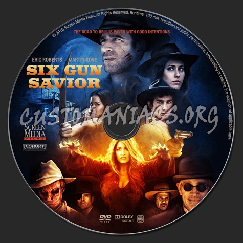 Six Gun Savior dvd label