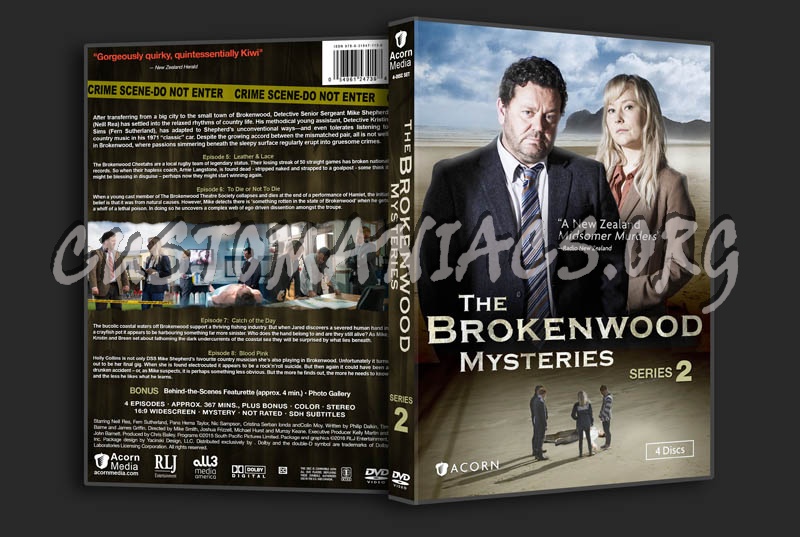 The Brokenwood Mysteries - Series 2 dvd cover