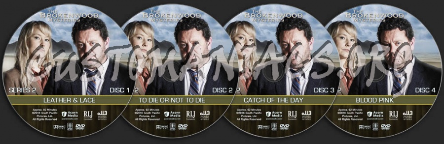 The Brokenwood Mysteries - Series 2 dvd label