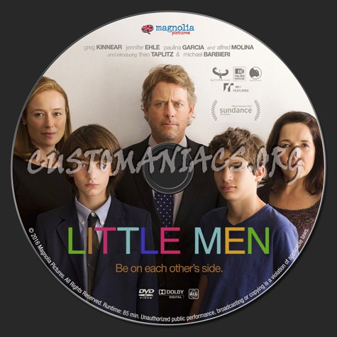 Little Men dvd label