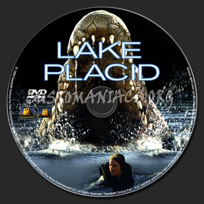 Lake Placid dvd label