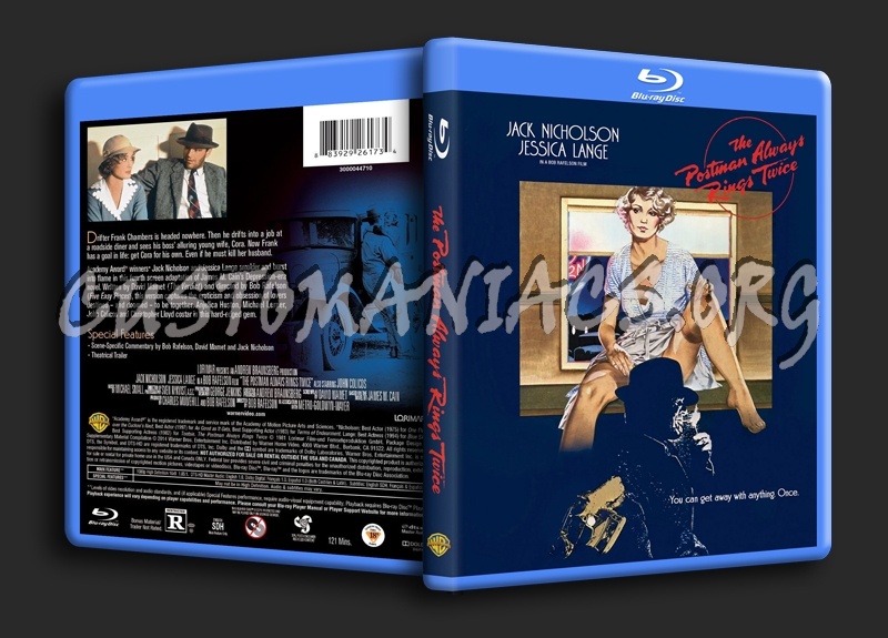 The Postman Always Rings Twice blu-ray cover