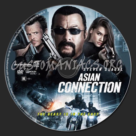 The Asian Connection dvd label