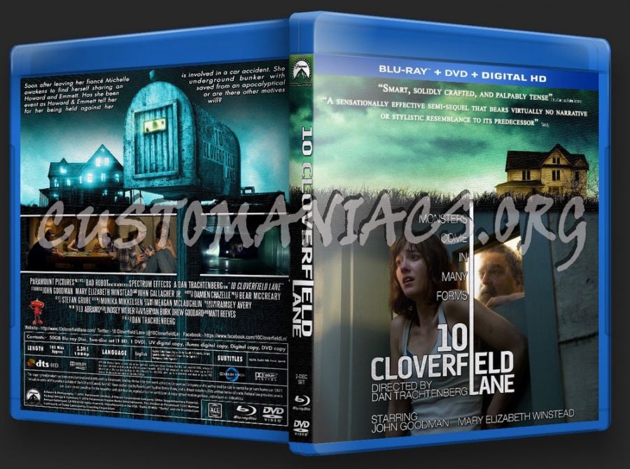 10 Cloverfield Lane blu-ray cover