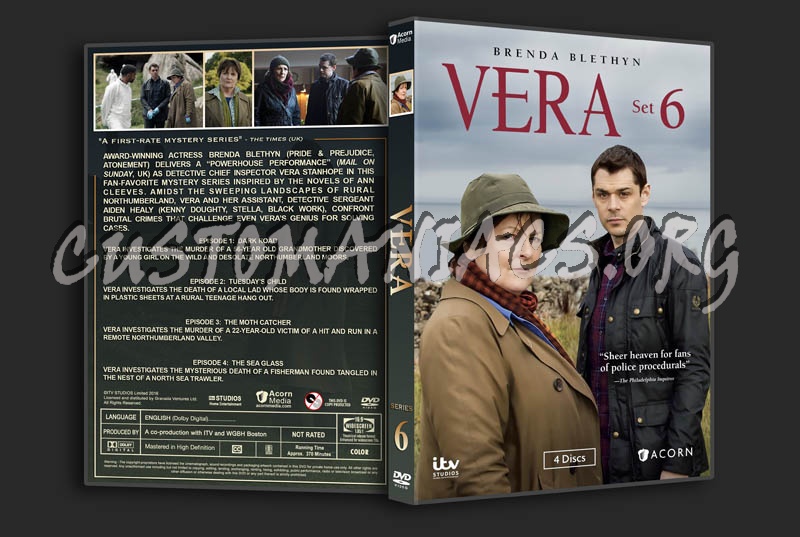 Vera - Set 6 dvd cover