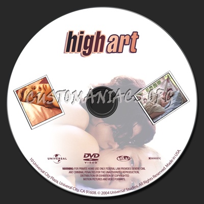 High Art dvd label