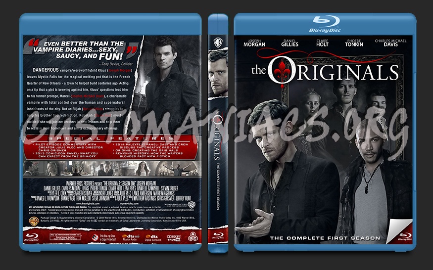 The Originals Season 1 blu-ray cover