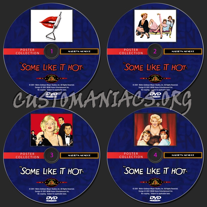 Some Like it Hot dvd label
