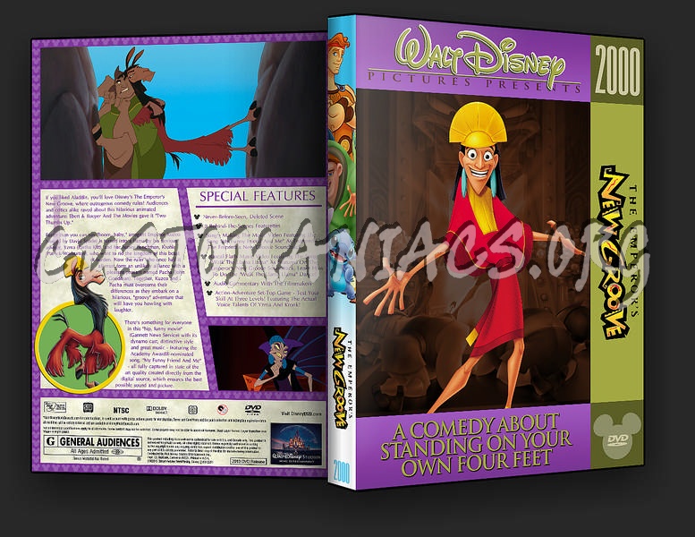 The Emperor's New Groove dvd cover