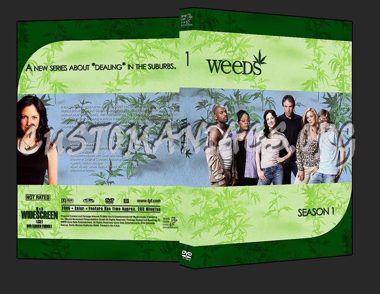 Weeds Season 1 & 2 dvd cover