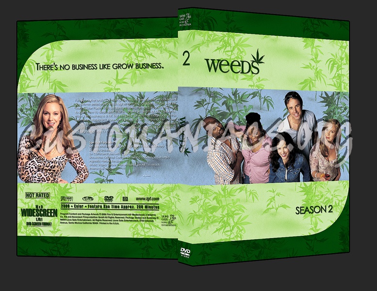 Weeds Season 1 & 2 dvd cover