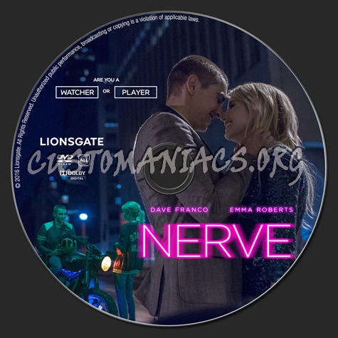 Nerve dvd label