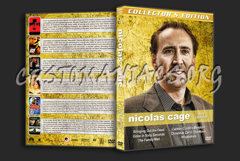 Nicolas Cage Filmography - Set 6 (1999-2002) dvd cover