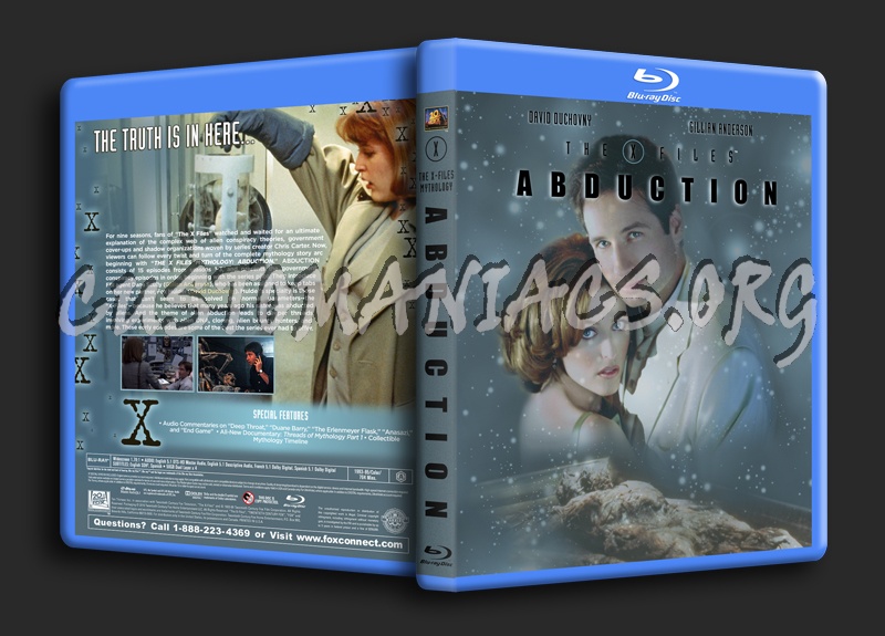 The X-Files: Mythology Vol 1 Abduction dvd cover