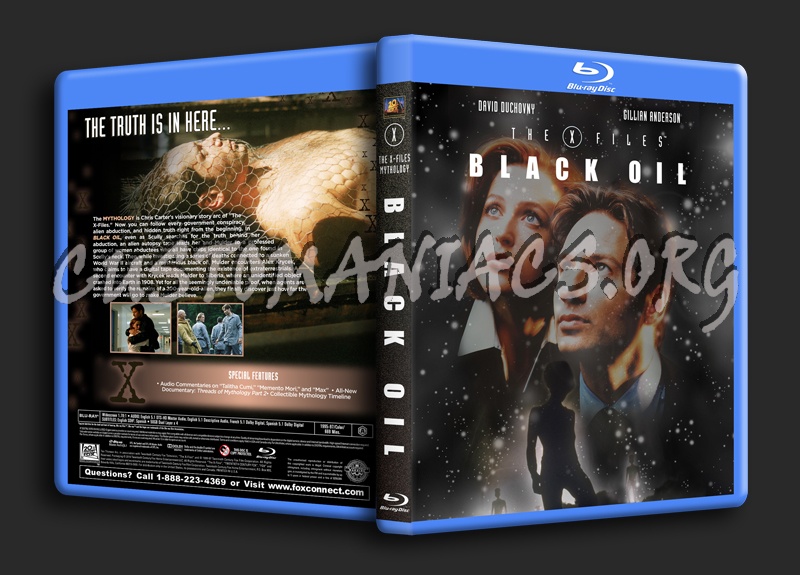 The X-Files: Mythology Vol 2 Black Oil dvd cover