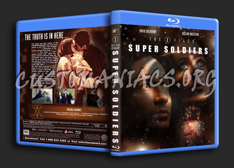 The X-Files: Mythology Vol 4 Super Soldiers dvd cover