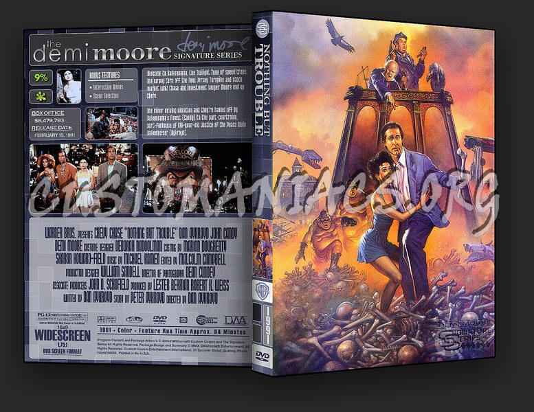 Nothing But Trouble dvd cover