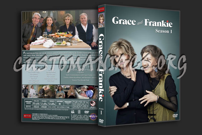 Grace and Frankie - Season 1 dvd cover