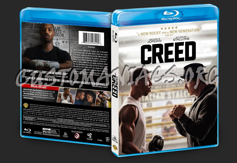 Creed (4K) blu-ray cover