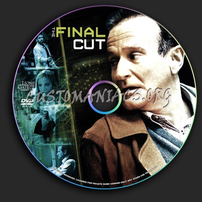 The Final Cut dvd label