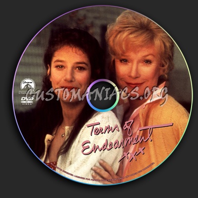Terms of Endearment dvd label