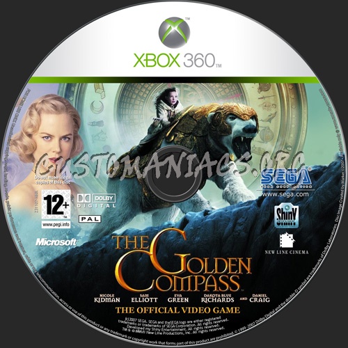 Golden Compass, The dvd label