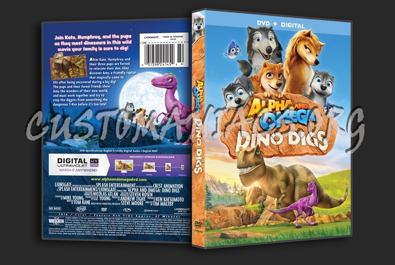 Alpha and Omega Dino Digs dvd cover