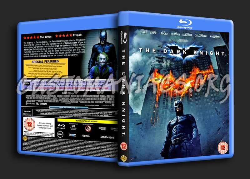 The Dark Knight blu-ray cover