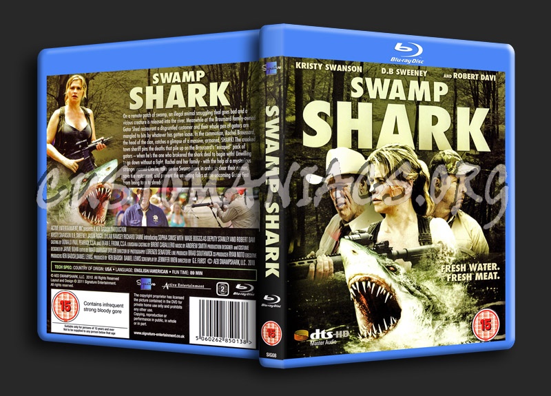 Swamp Shark blu-ray cover