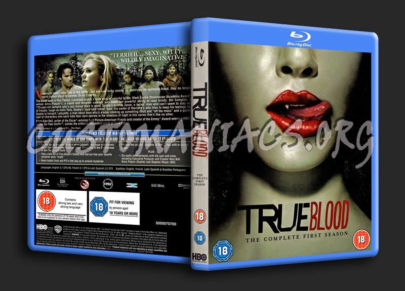 True Blood Season 1 blu-ray cover