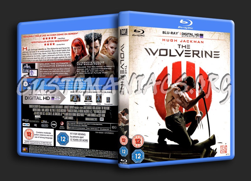 The Wolverine blu-ray cover