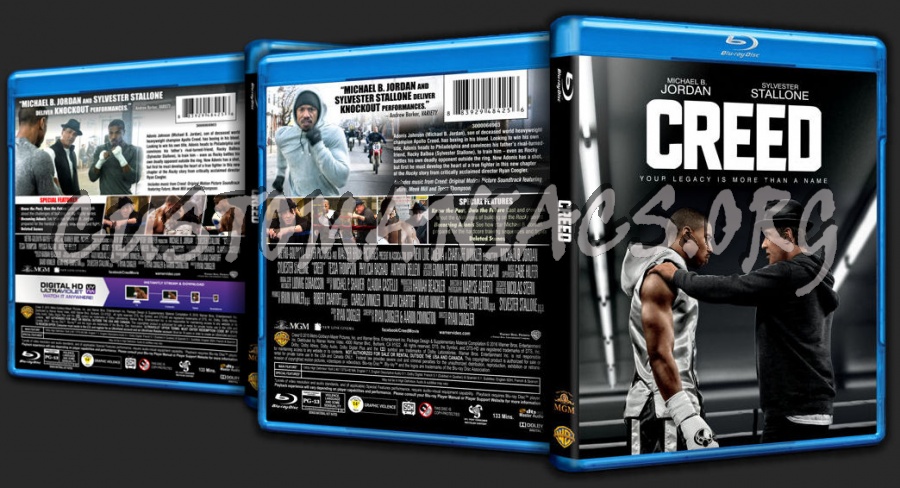 Creed blu-ray cover