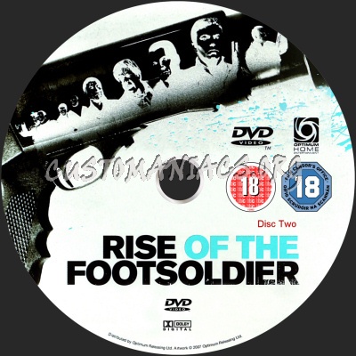 Rise of the Footsoldier dvd label