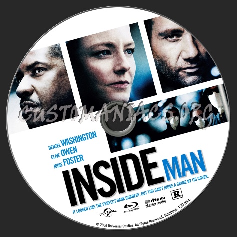 Inside Man blu-ray label