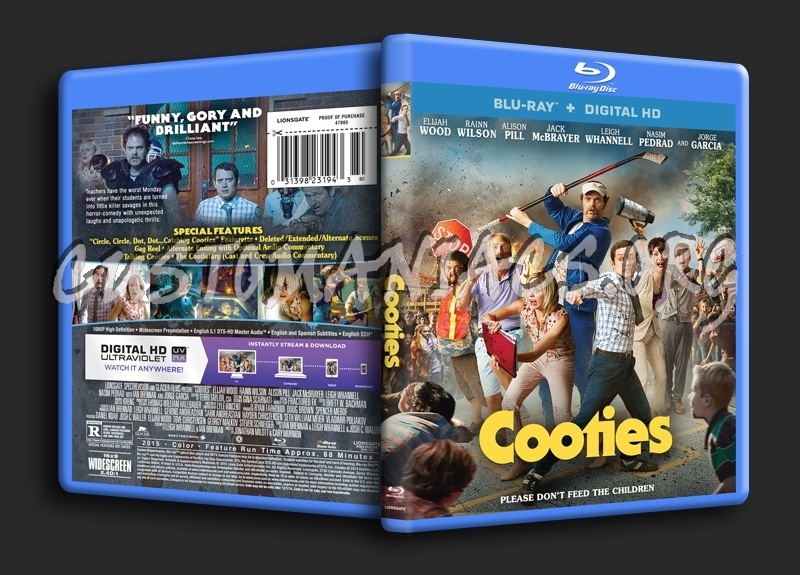 Cooties blu-ray cover