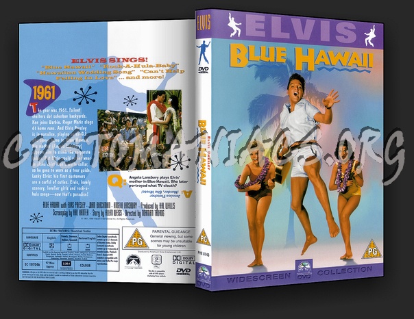 Elvis: Blue Hawaii dvd cover