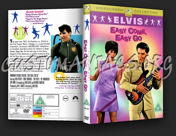 Elvis: Easy Come, Easy Go dvd cover