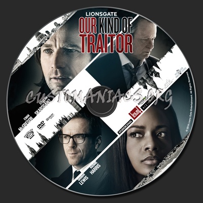 Our Kind Of Traitor dvd label