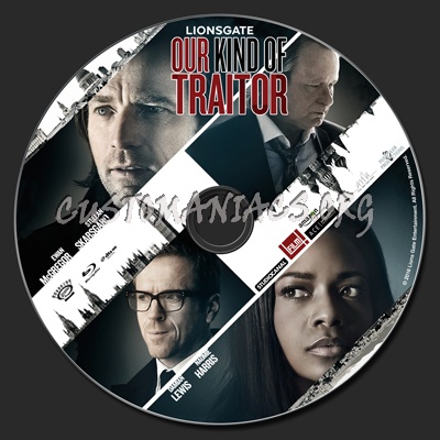 Our Kind Of Traitor blu-ray label